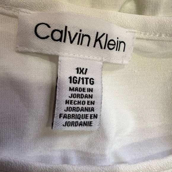 Calvin‎ Klein White Blouse - Picture 5 of 5